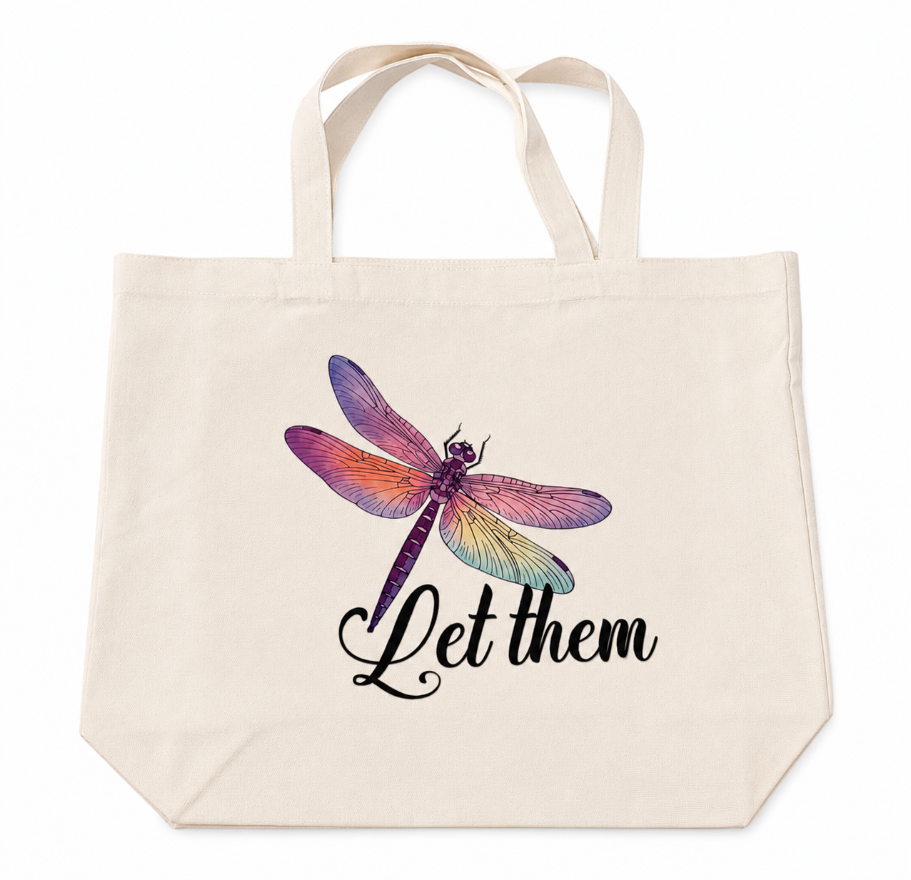 LET THEM TOTE BAG