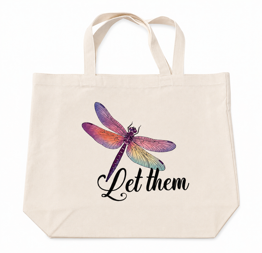 LET THEM TOTE BAG