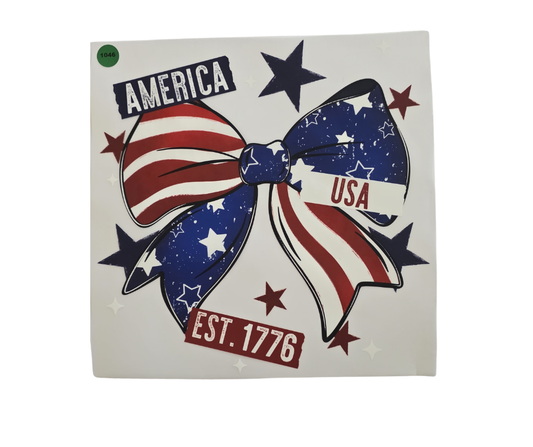 1046 AMERICA SHIRT TRANSFER