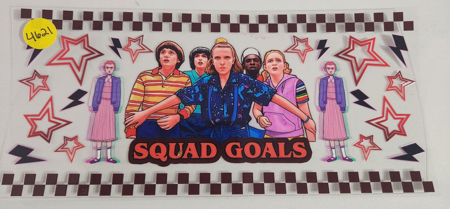4621 STRANGER THINGS CUP DECAL