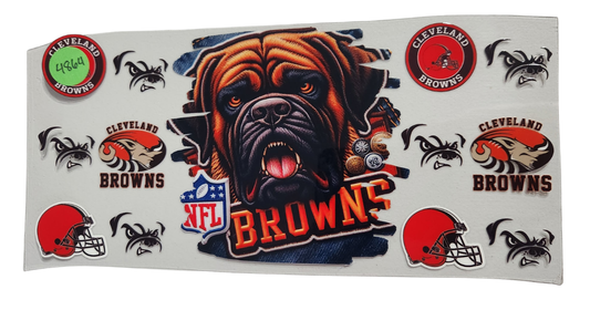 4864 BROWNS CUP DECAL