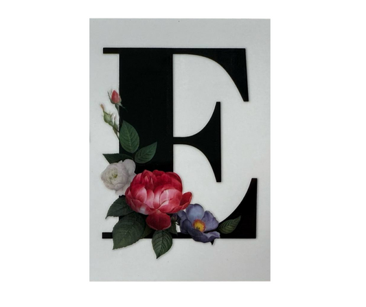 LETTER E (SINGLE)