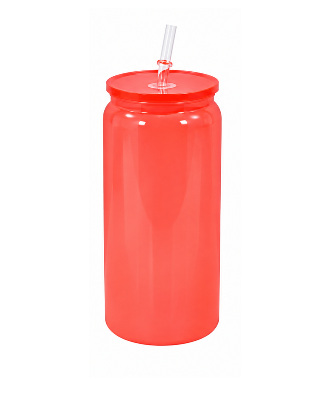 16oz RED STAINLESS STEEL (DECAL ONLY)