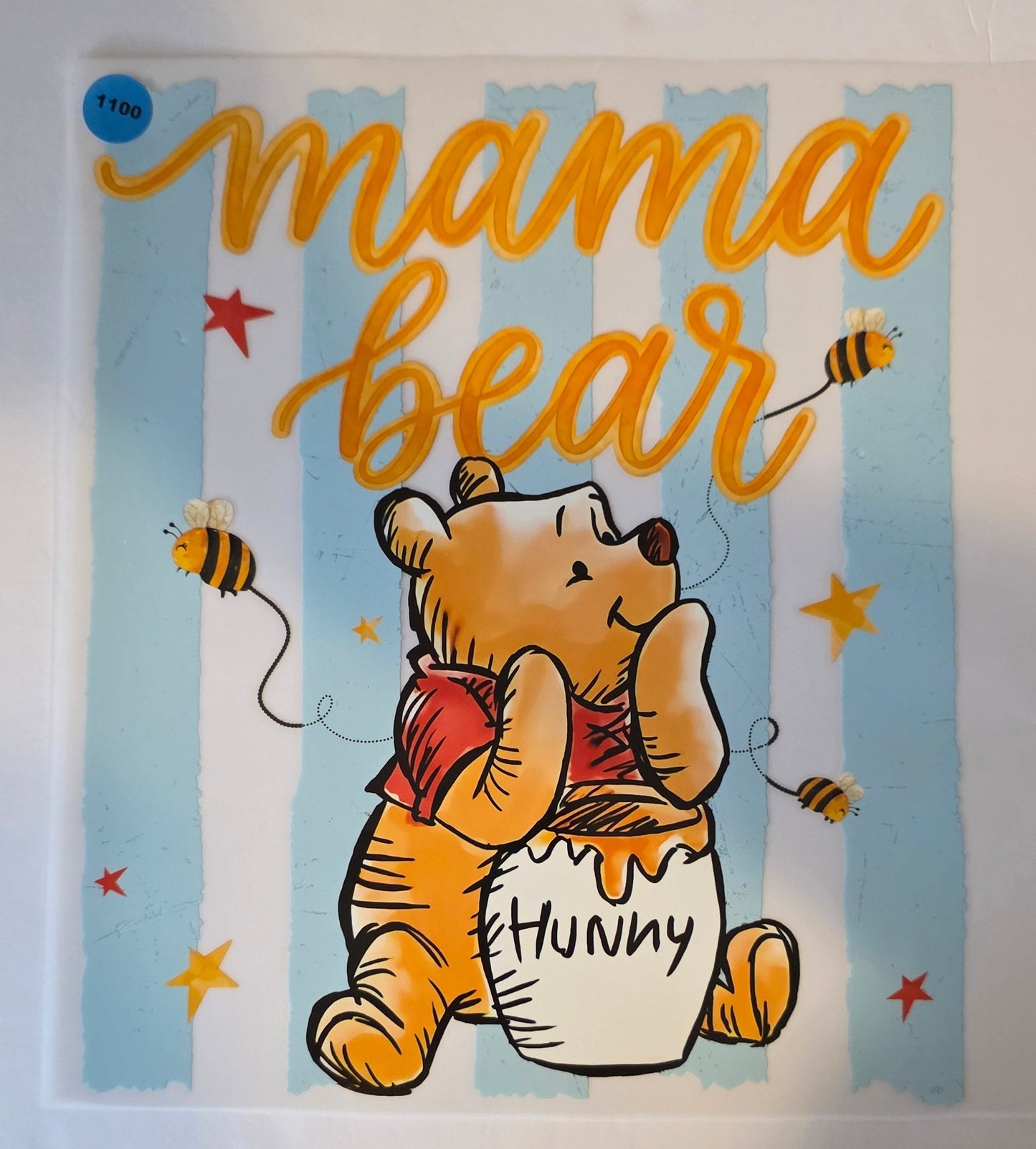 1100 MAMA BEAR SHIRT TRANSFER