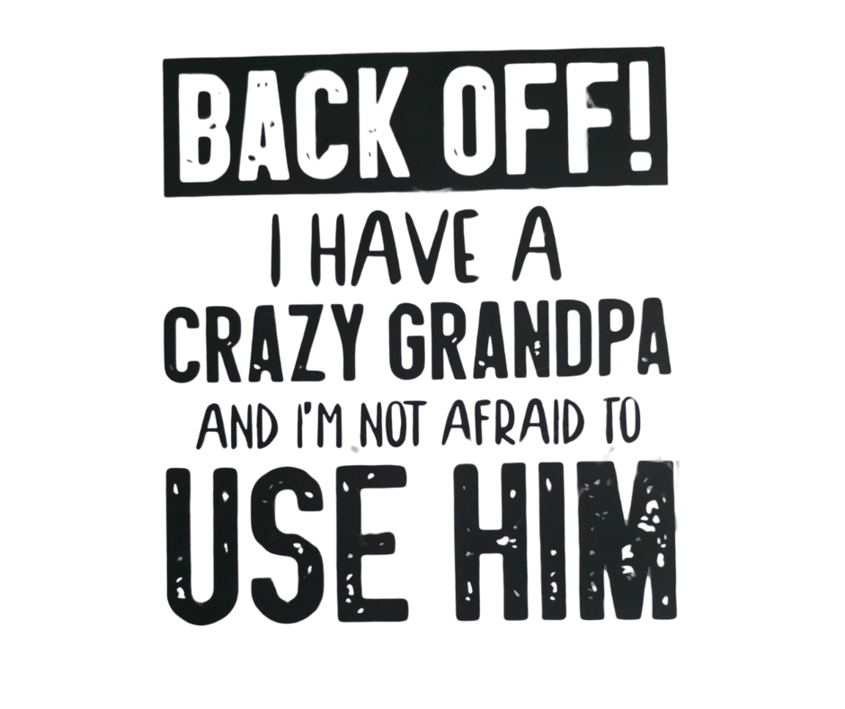 266 BACK OFF I HAVE A GRANDPA KIDS TRANSFER