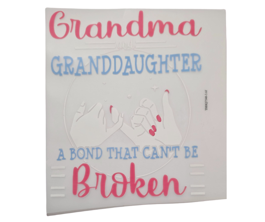 13 GRANDMA GRANDAUGHTER A BOND THAT CANT BE BROKEN