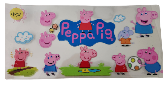 4921 PEPPA PIG CUP DECAL