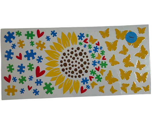 1411 AUTISM SUNFLOWER