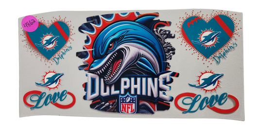 4862 DOLPHINS CUP DECAL