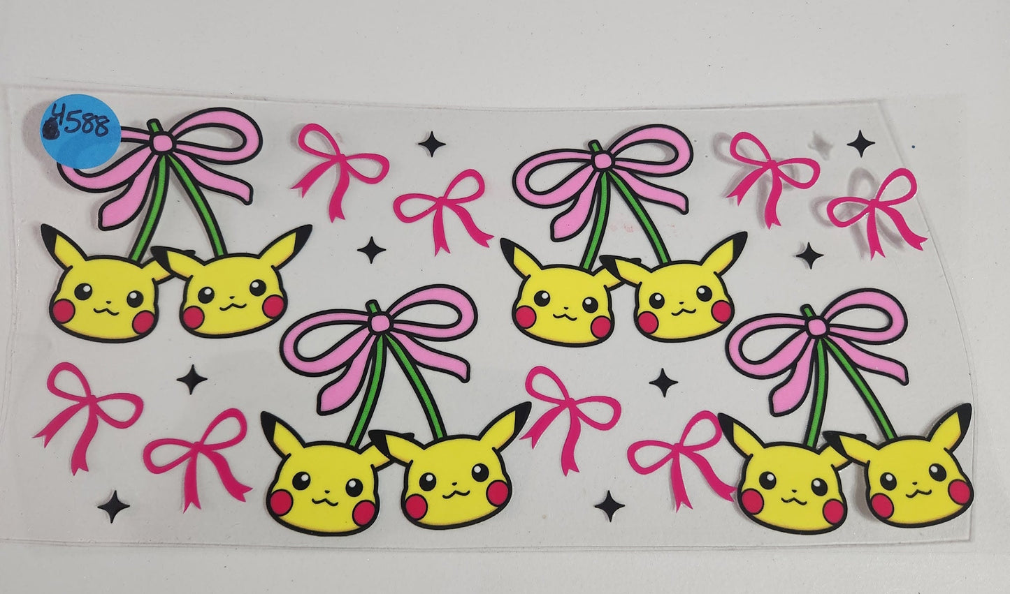 4588 PIKACHU CUP DECAL