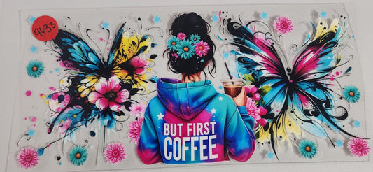 4633 BUT COFFEE FIRST CUP DECAL
