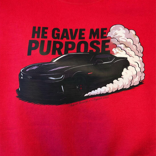 RED HE GAVE ME PURPOSE (ADULT)