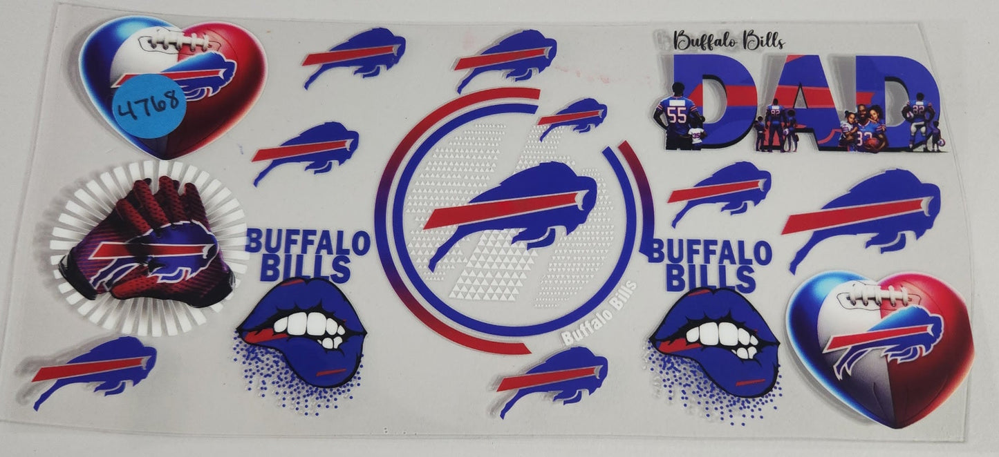4768 BILLS CUP DECAL