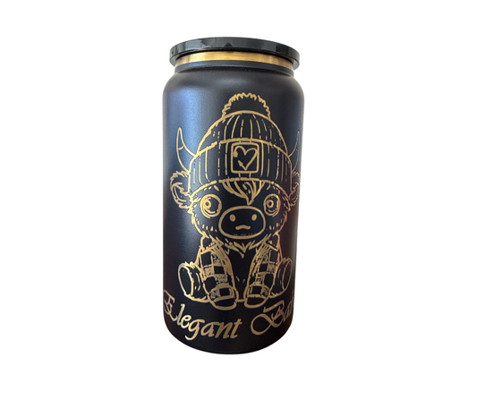ELEGANT BABE CUPS 16oz (BLACK)
