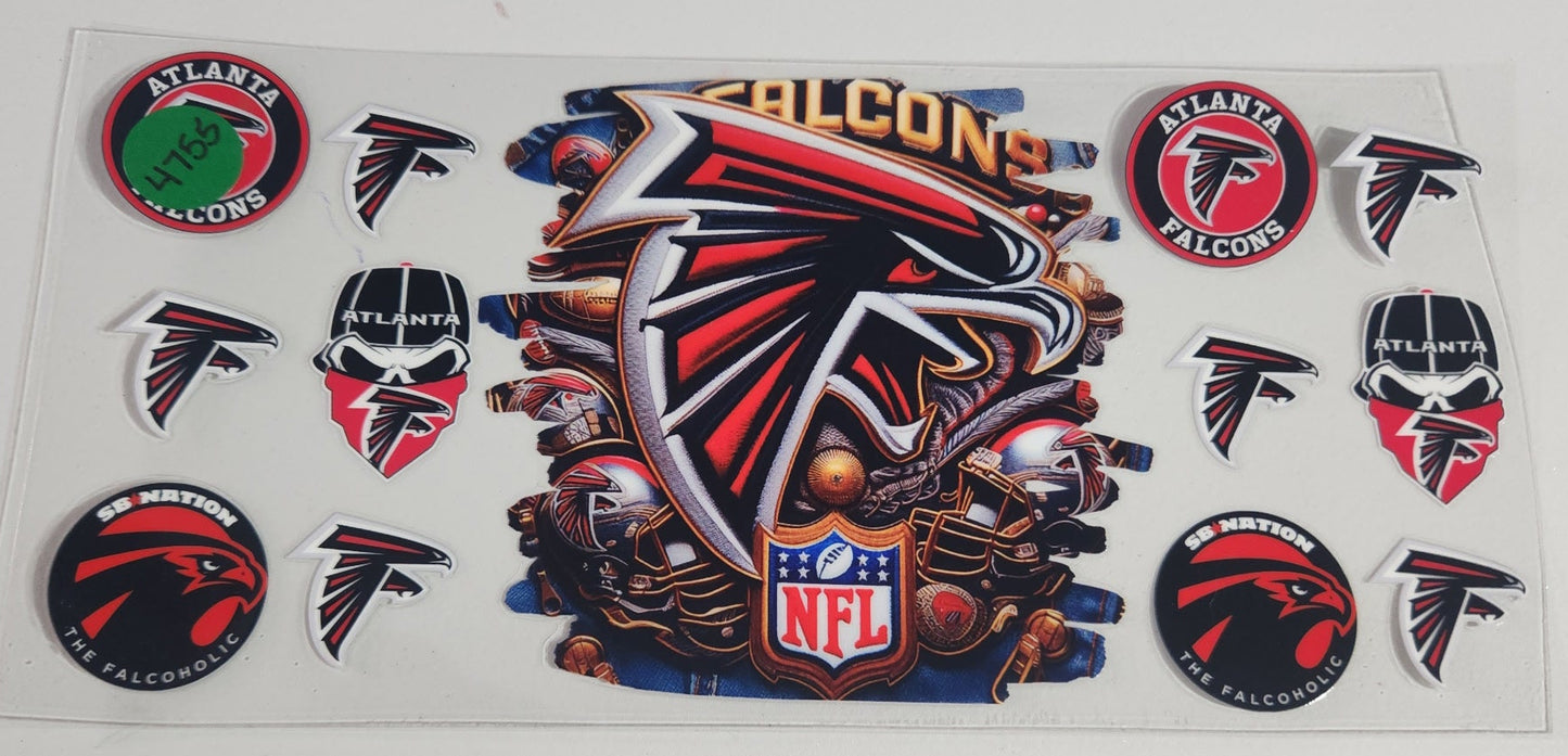 4755 FALCONS CUP DECAL