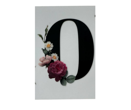 LETTER O (SINGLE)
