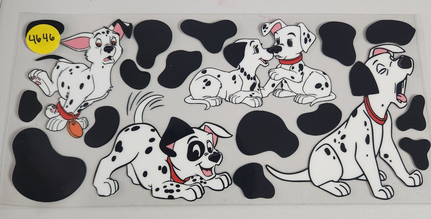 4646 101 DALMATIANS CUP DECAL