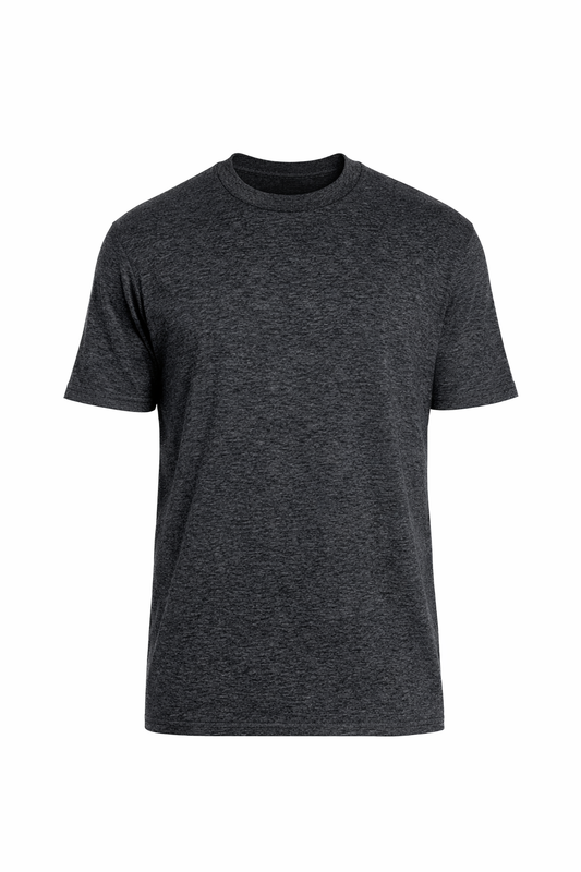 HEATHER NAVY T-SHIRT