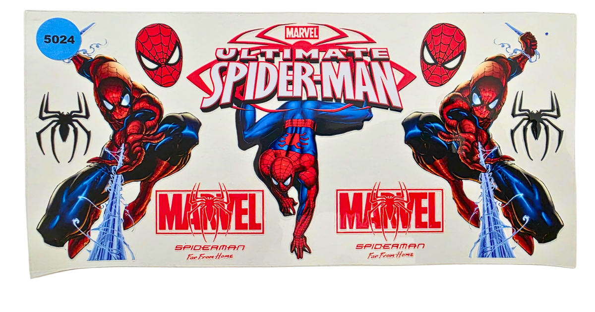 5024 SPIDERMAN CUP DECAL