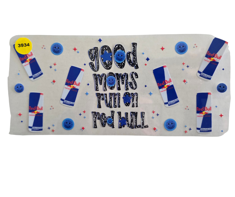 3934 GOOD MOMS RUN ON REDBULL