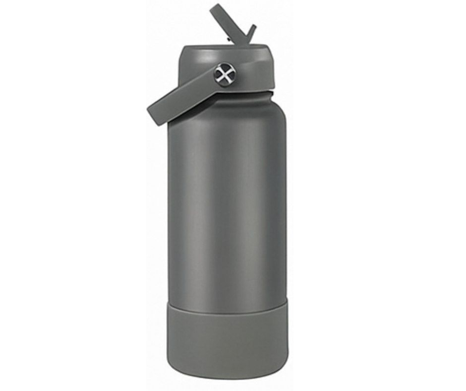 GREY 32oz STAINLESS STEEL LEAK PROOF (DECAL ONLY)