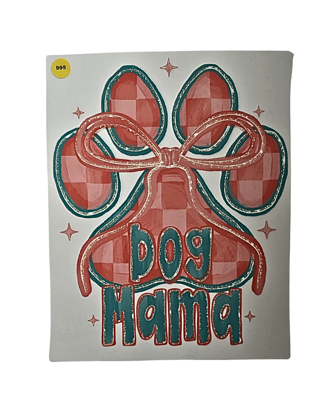 995 DOG MAMA SHIRT TRANSFER