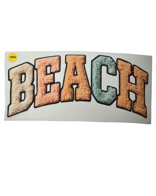 1003 BEACH SHIRT TRANSFER