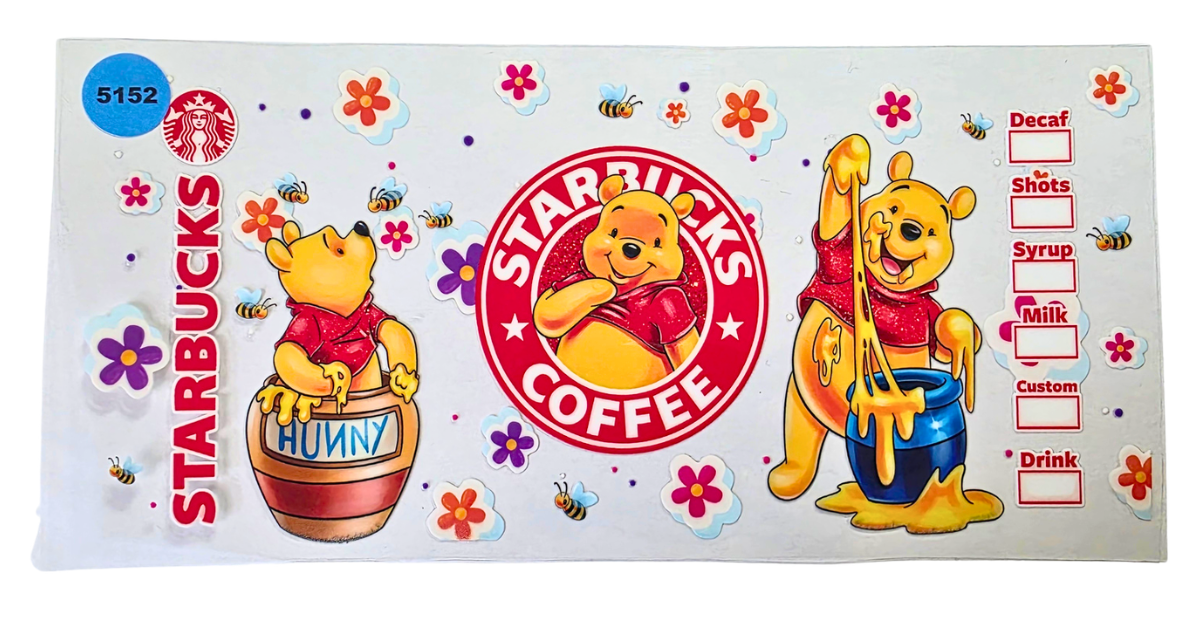 5152 POOH CUP DECAL