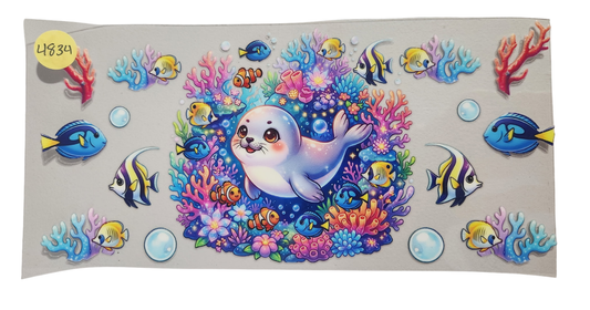 4834 SEAL CUP DECAL
