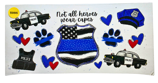 5095 POLICE CUP DECAL