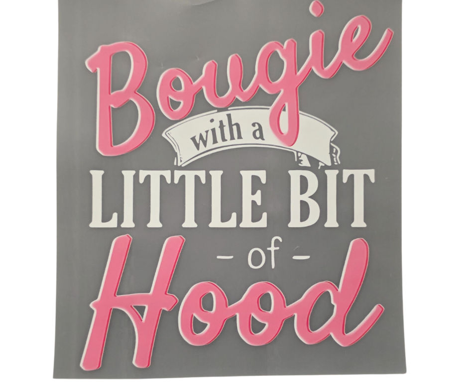 515 BOUGIE WITH A LITTLE BIT OF HOOD