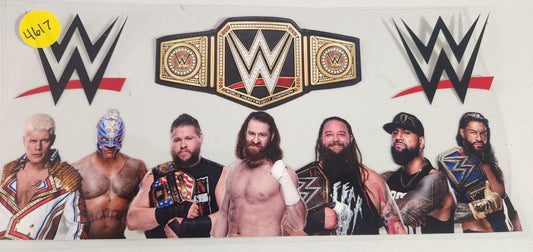 4617 WWE CUP DECAL