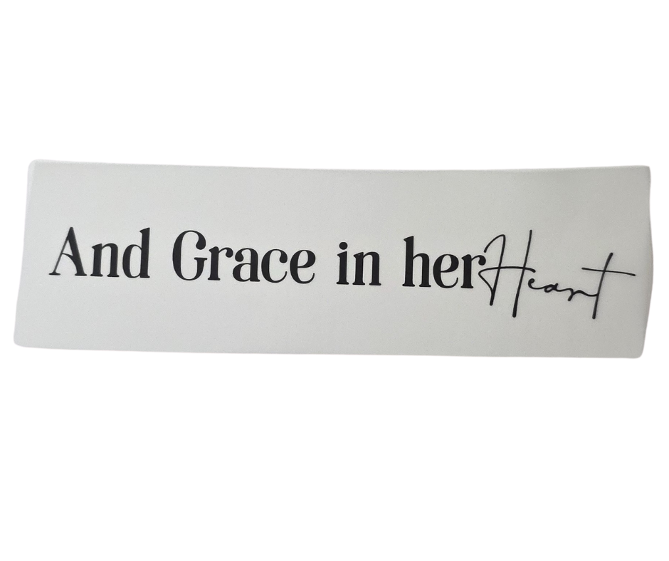 GRACE IN HER HEART TRANSFER