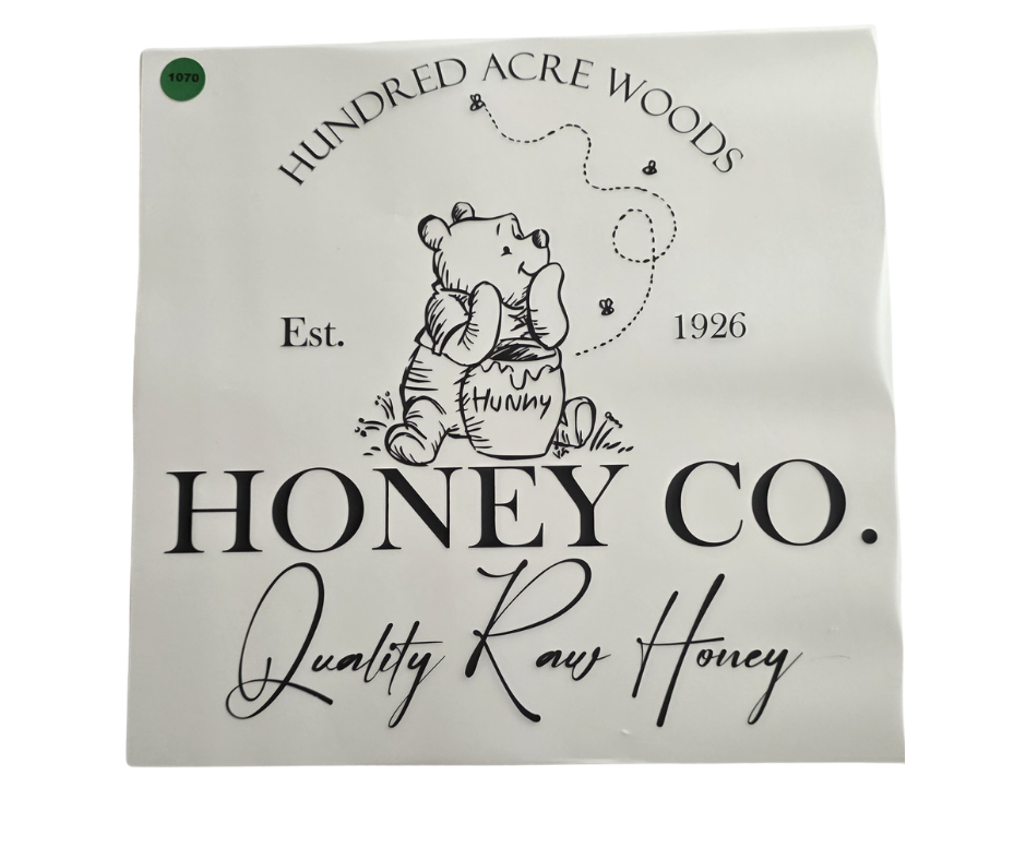 1070 HUNDRED ACRE WOODS SHIRT TRANSFER