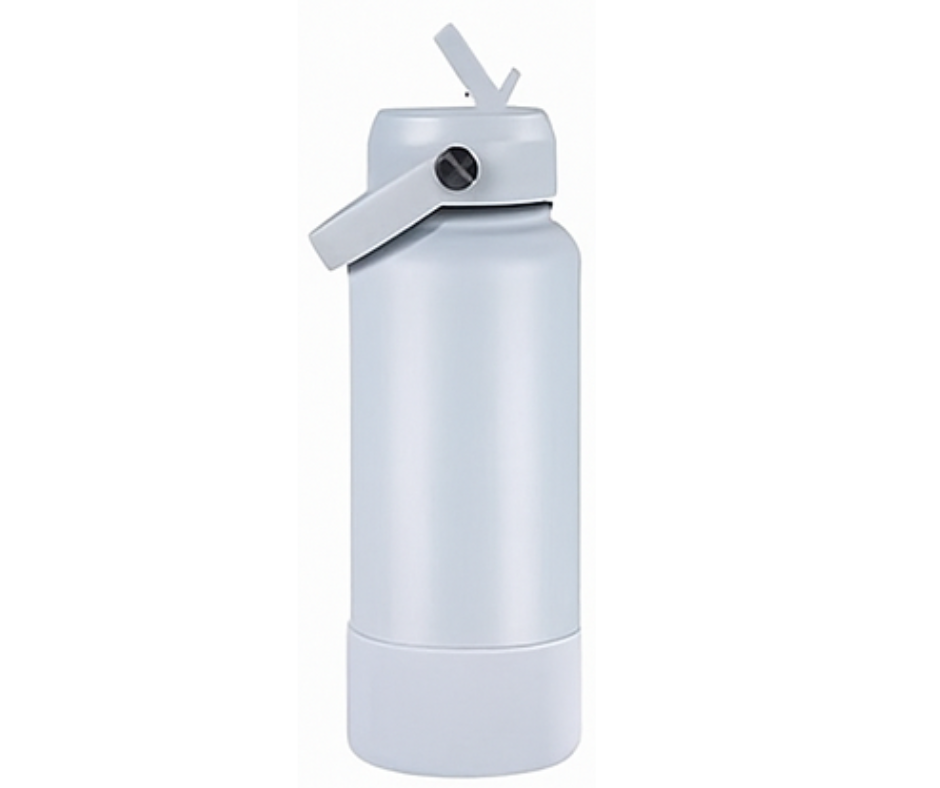 SILVER 32oz STAINLESS STEEL LEAK PROOF (DECAL ONLY)