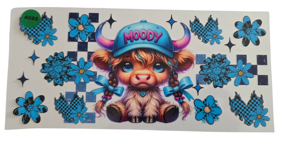 4085 MOODY HIGHLAND COW