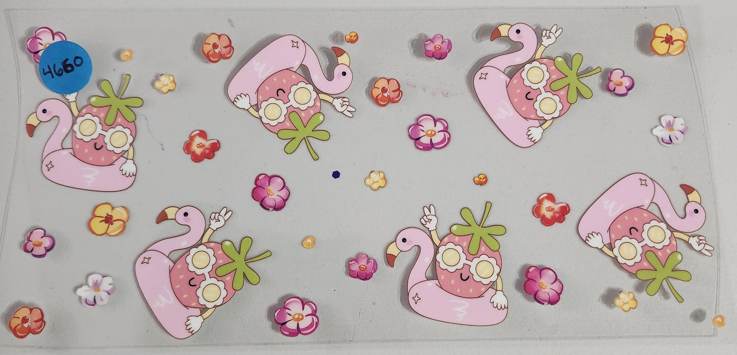 4660 FLAMINGO CUP DECAL