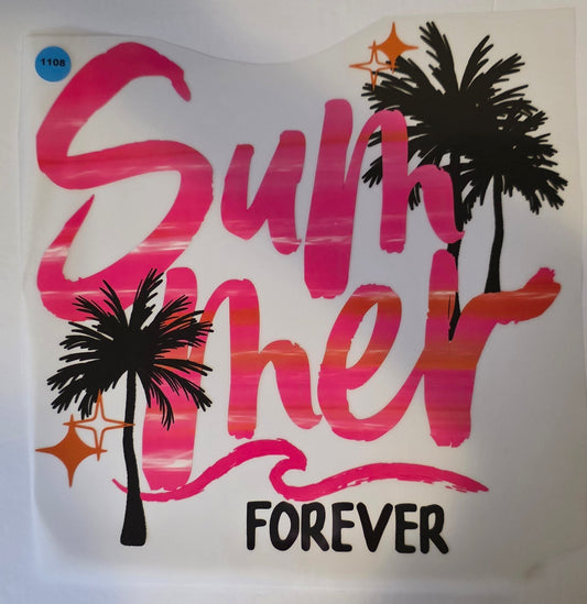 1108 SUMMER FOREVER SHIRT TRANSFER