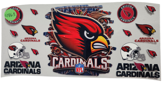 4863 CARDINALS CUP DECAL