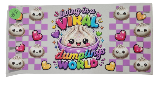 4831 SQUISHY DUMPLING CUP DECAL