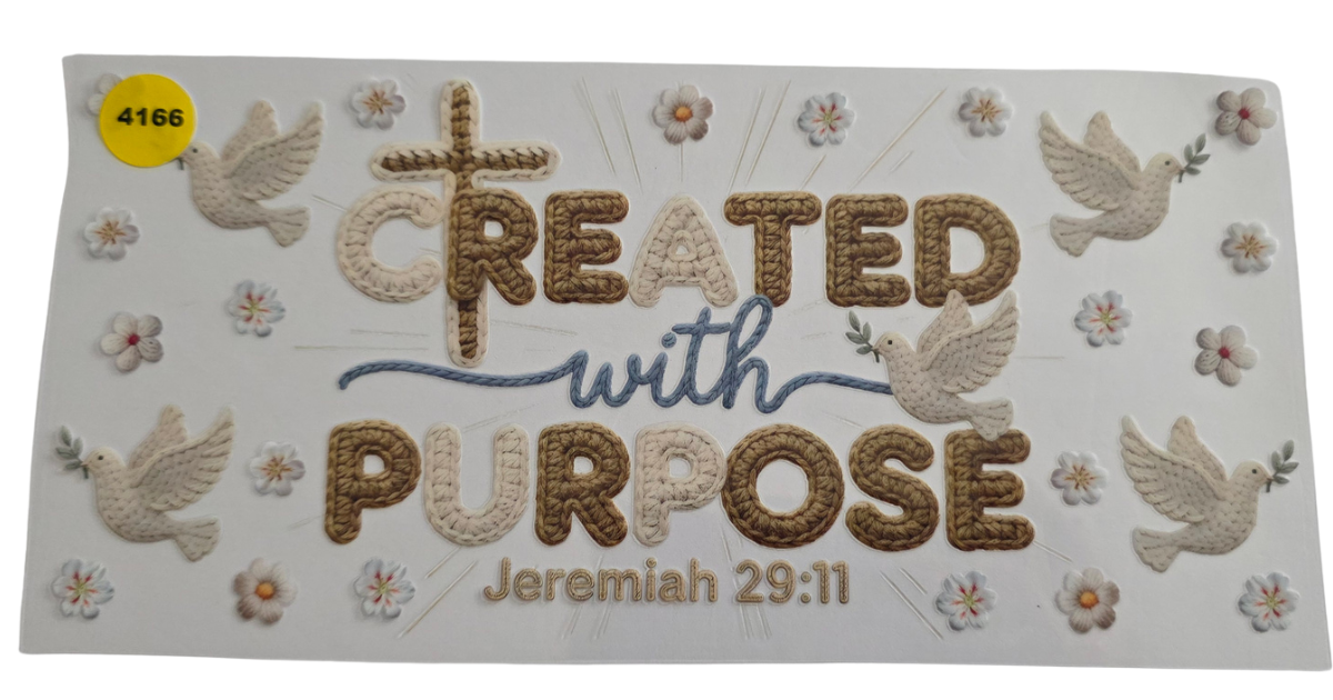 4166 CREATED WITH PURPOSE
