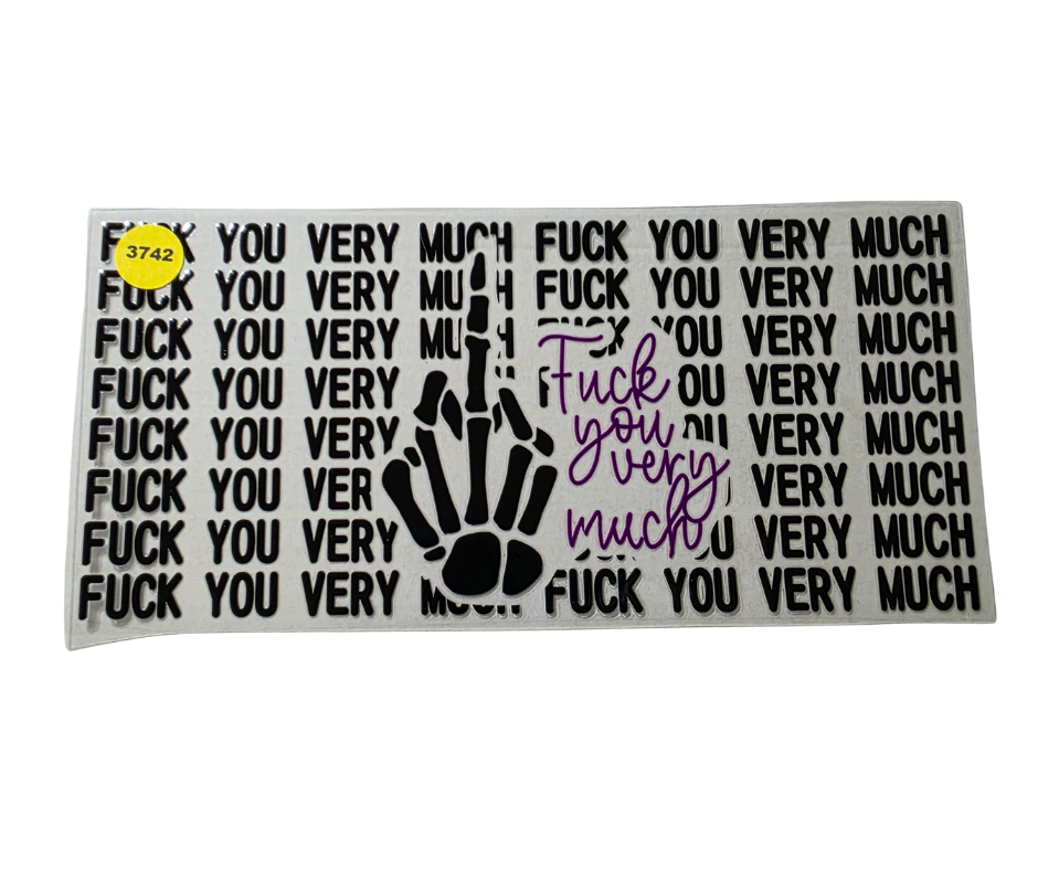 3742 FUCK YOU VERY MUCH