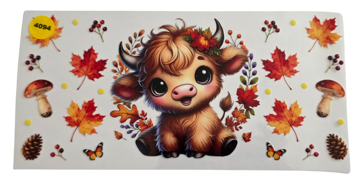 4094 FALL HIGHLAND COW