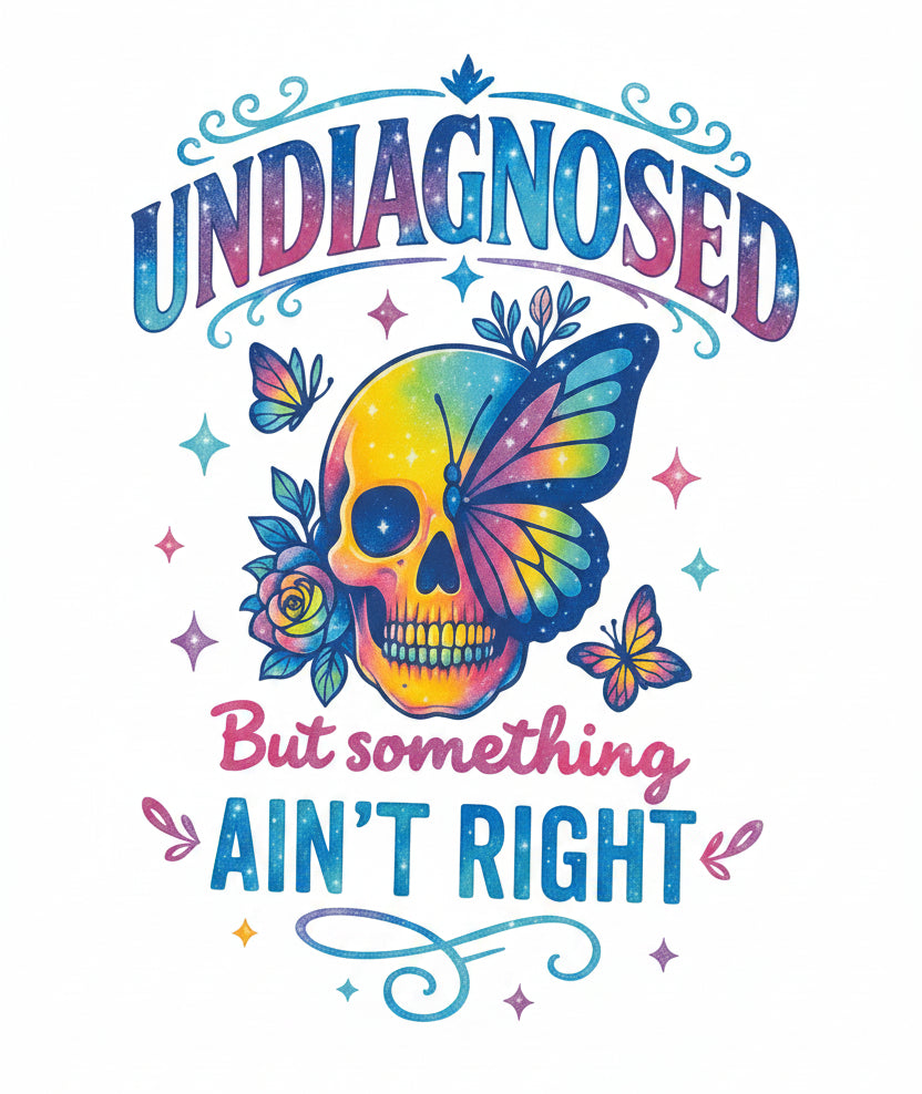 UNDIAGNOSED BUT SOMETHING AINT RIGHT TOTE BAG TRANSFER