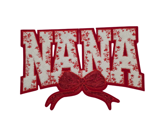 RED NANA PUFF TRANSFER