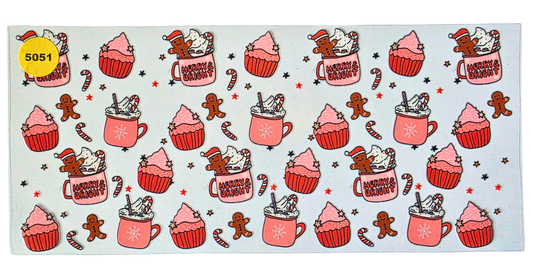 5051 MERRY & BRIGHT CUP DECAL