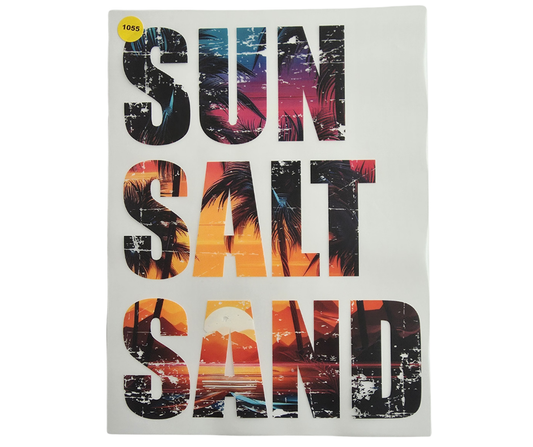 1055 SUN SALT SAND SHIRT TRANSFER