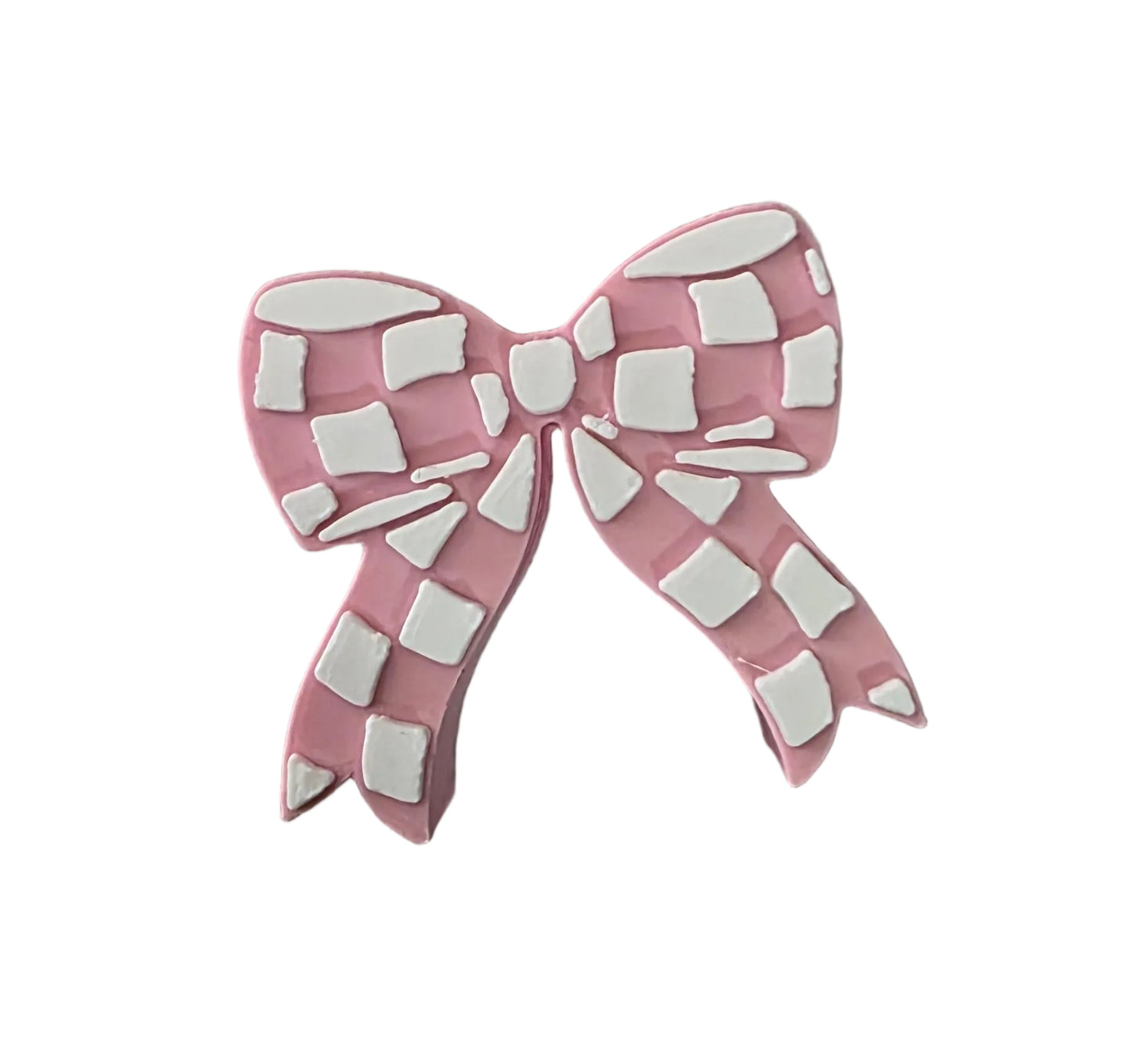 PINK & WHITE STRAW TOPPER