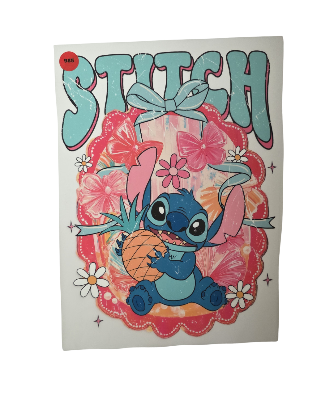 985 STITCH SHIRT TRANSFER