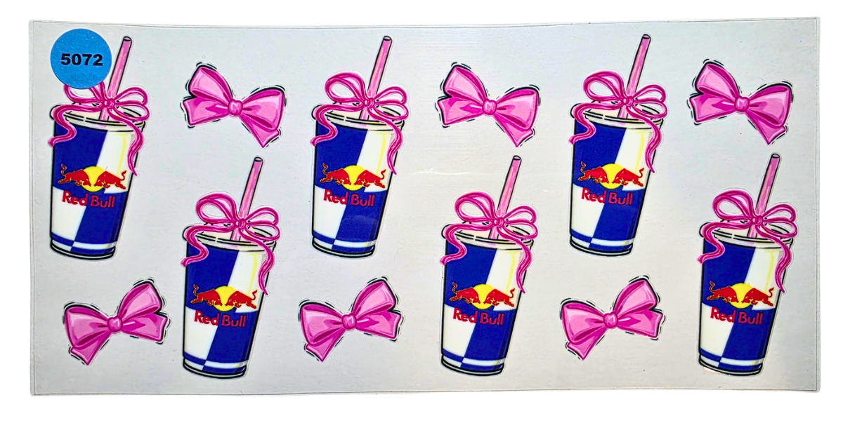 5072 RED BULL CUP DECAL